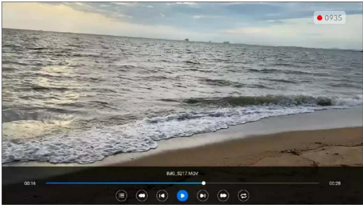 OPTOMA N3981K - Lecture de videos - 1
