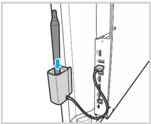 OPTOMA 5752RK+ - Connexion du support de stylet tactile - 2