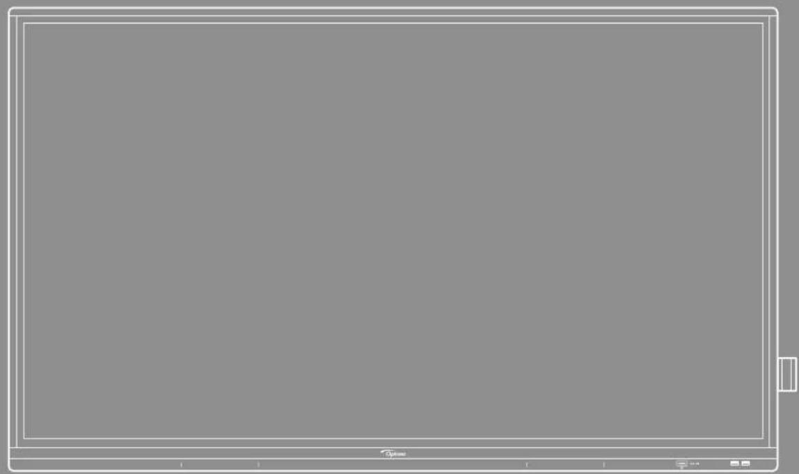 OPTOMA 5752RK+ - Écran plat interactif - 1