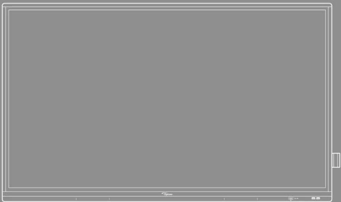 OPTOMA 5752RK+ - Écran plat interactif - 1