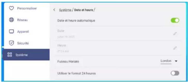 OPTOMA N3751K - Configuration des paramètres du système - 2