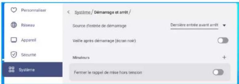 OPTOMA N3651K - Configuration des paramètres du système - 3