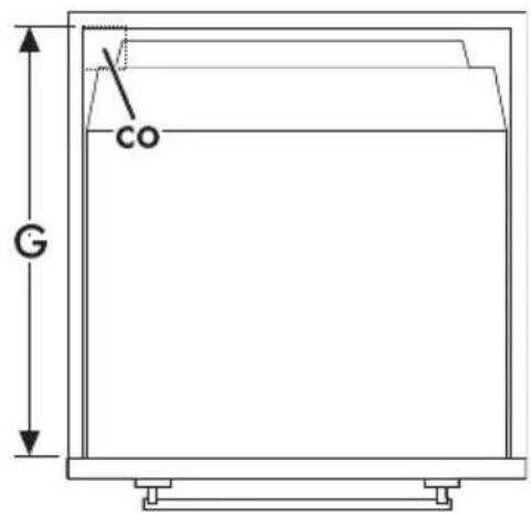 SMEG SO4606WAPNR - Position du câble d'alimentation - 14