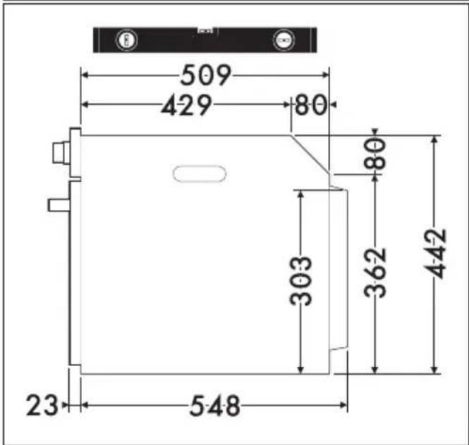 SMEG SO4606WAPNR - Position du câble d'alimentation - 5