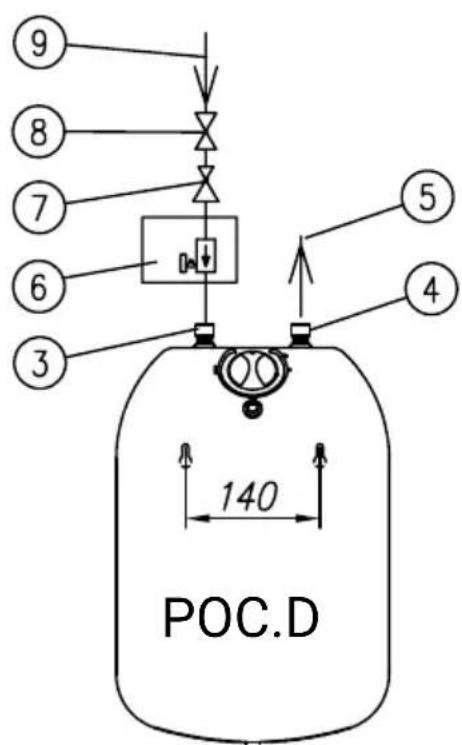 KOSPEL POC.G-10 - Electric Pressure Water Heater - 9