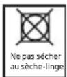 AYA ASLPAC8 - • 4.2 Linge non adapté à un séchage en machine - 1