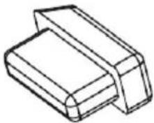 SCHNEIDER SCMDC522HNFX - Rubberen blokken - 1