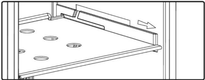 Zephyr Presrv PRPB24C01BG - Removing the Glass Shelves - 1