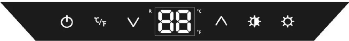 ℃/℉ R 88 °C °F
