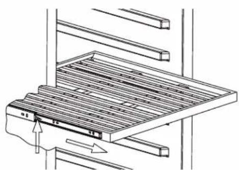 Zephyr Presrv PRPB24C01BG - Removing the Wooden Roll-Out Shelves - 1
