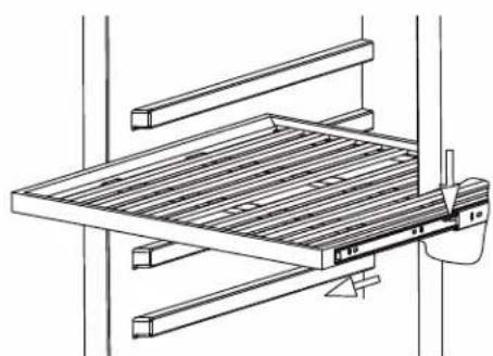 Zephyr Presrv PRPB24C01BG - Removing the Wooden Roll-Out Shelves - 2