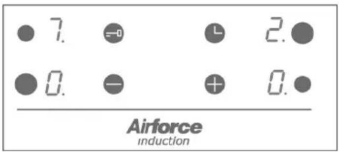 7. 2. 0. - + 0. Airforce induction