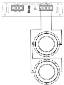 Diagram showing a device with two circular components connected to a top panel, likely indicating a mechanical or electrical component layout.