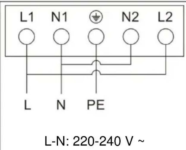 HOOVER HI642CBB - Anschließen des Kochfeldes an das Stromnetz - 1
