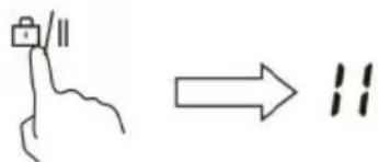 HOOVER HI642CBB - Using the Pause function - 1