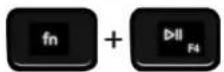 DELL G15 5530 - Raccourcis clavier - 9
