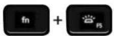 DELL G15 5530 - Raccourcis clavier - 11