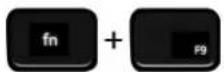 DELL G15 5530 - Raccourcis clavier - 19