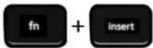 DELL G15 5530 - Raccourcis clavier - 27