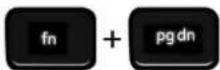 DELL G15 5530 - Raccourcis clavier - 34