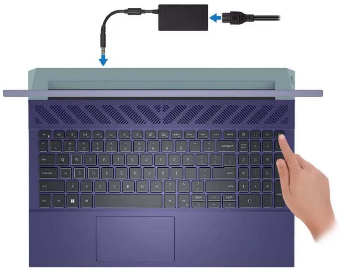DELL G15 5530 - Étapes - 1