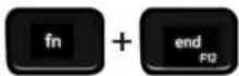 DELL G15 5530 - Raccourcis clavier - 36