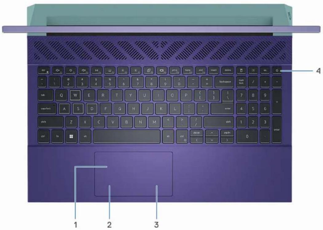 DELL G15 5530 - Haut - 1