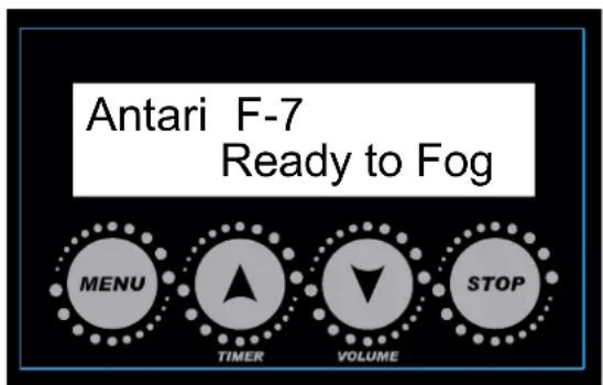 Antari F-7 - Bedienfeld - 1