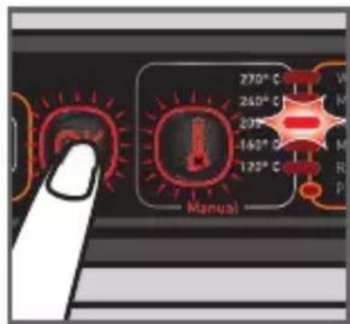 TEFAL OptiGrill GC7018 - 3b - MANUAL cooking with manual mode - 3
