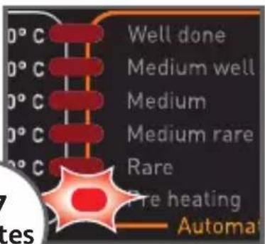 TEFAL OptiGrill GC7018 - 3a - AUTOMATIC cooking with 6 automatic programs - 13