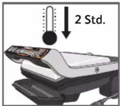 TEFAL OptiGrill GC7018 - Abkühlen - 2