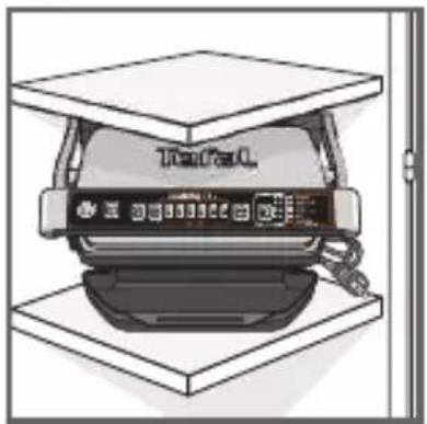 TEFAL OptiGrill GC7018 - Enfriamiento - 8