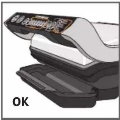 TEFAL OptiGrill GC7018 - Raffreddamento - 10