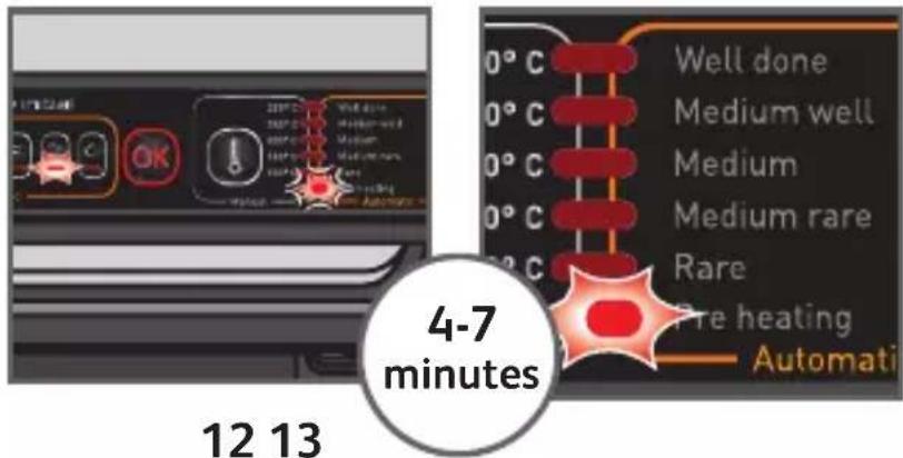 TEFAL OptiGrill GC7018 - 3a - Cuisson automatique avec 6 programmes automatiques - 10