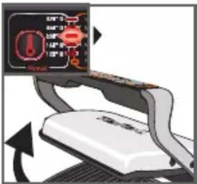 TEFAL OptiGrill GC7018 - 3b - MANUAL cooking with manual mode - 6