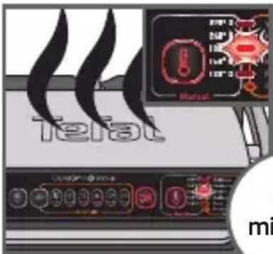 TEFAL OptiGrill GC7018 - 3b - MANUAL cooking with manual mode - 4
