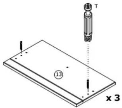 T 13 x 3