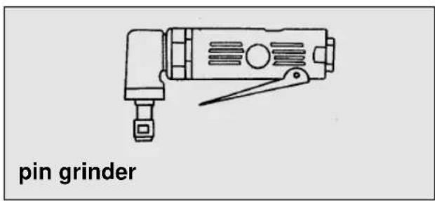 EINHELL DWS 90 - Grinding pin holder - 1