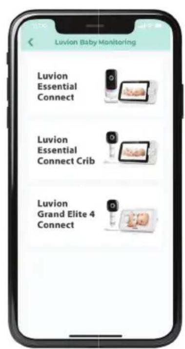 Luvion Baby Monitoring Luvion Essential Connect Luvion Essential Connect Crib Luvion Grand Elite 4 Connect