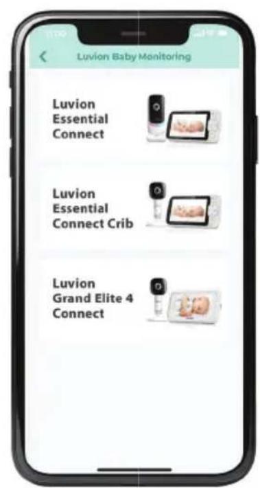 Luvion Baby Monitoring Luvion Essential Connect Luvion Essential Connect Crib Luvion Grand Elite 4 Connect