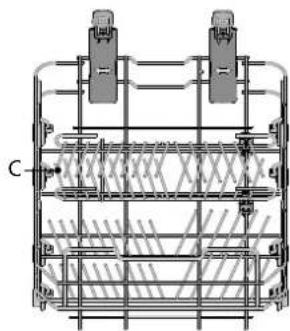 HOTPOINT HSIO 3T235 WCE - LOWER RACK - 3