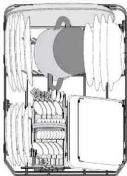 HOTPOINT HSIO 3T235 WCE - LOWER RACK - 1