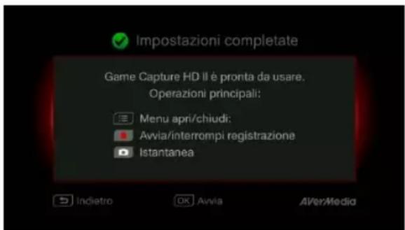 AVERMEDIA Live Gamer 4K GC573 - Termine dell'installazione guidata - 1