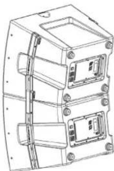 PRESONUS CDL10P - Raccordement d'une enceinte CDL à une autre enceinte CDL - 2