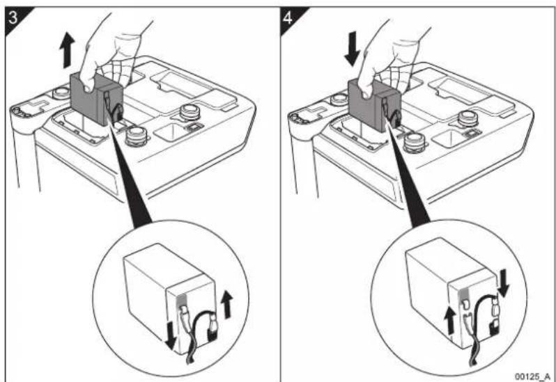 AVERY BERKEL FX120 - Remplacement de la batterie - 2
