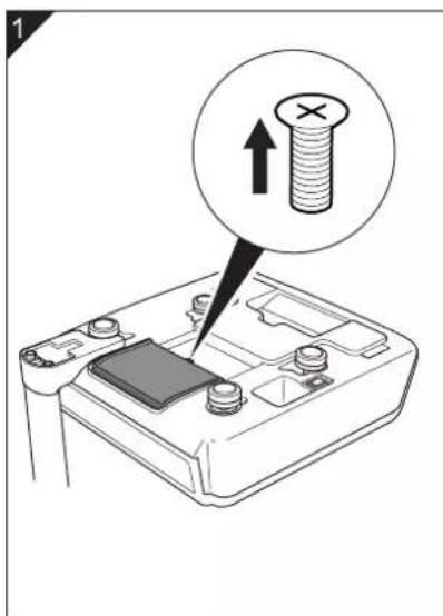AVERY BERKEL FX110 - Changing the battery - 1