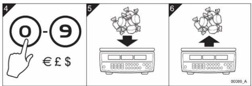AVERY BERKEL FX110 - Pesage d'articles ayant le même prix unitaire - 2