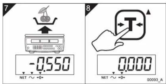 AVERY BERKEL FX50 - Weighing using unknown tares - 11