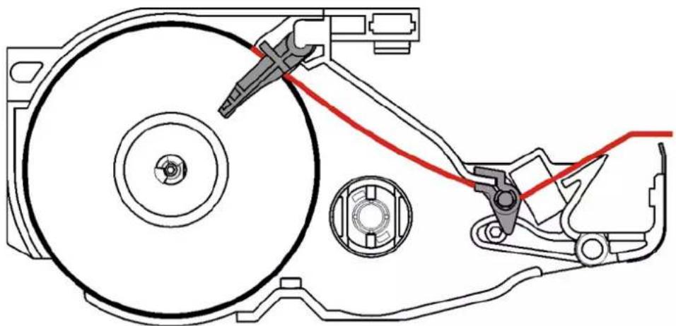 AVERY BERKEL XTi400 - Remplacer un rouleau de tickets - 3