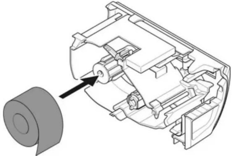 AVERY BERKEL XTi420 - Remplacer un rouleau d'étiquettes - 3